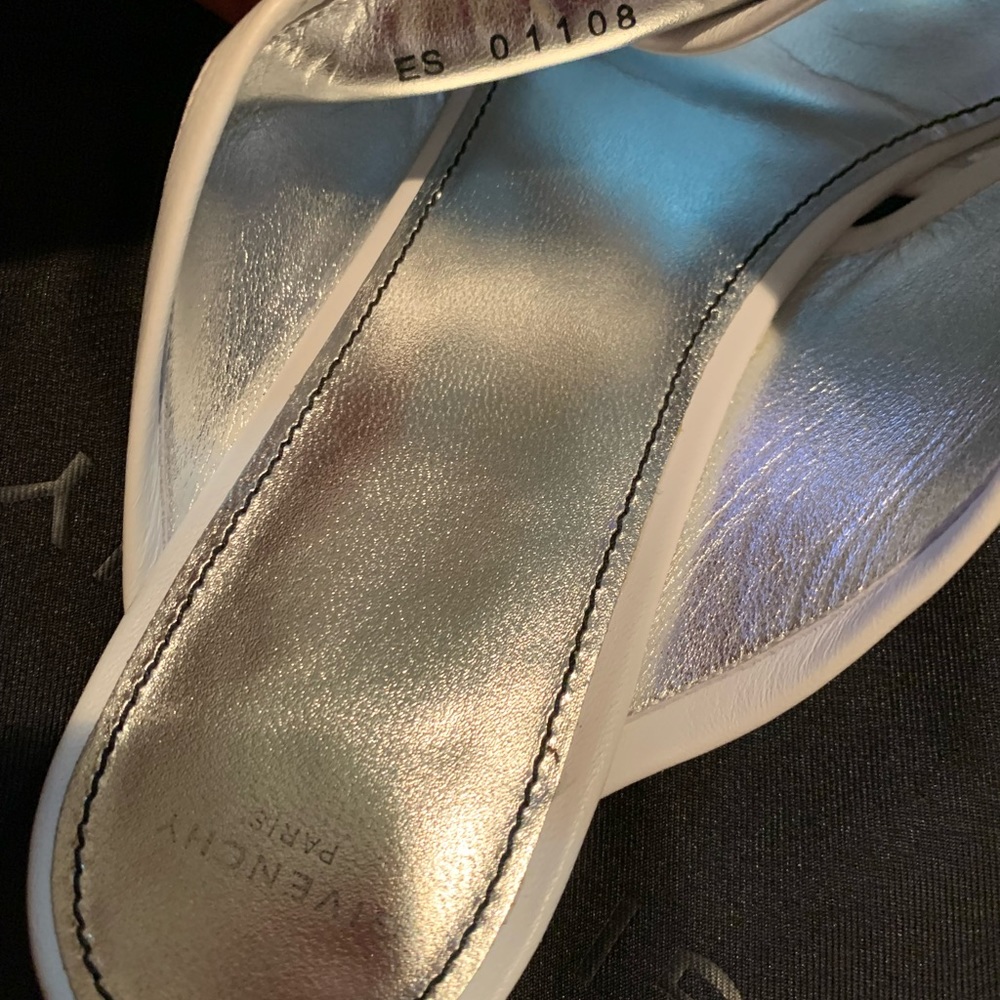 Givenchy Bite Leather Sandals - image 8